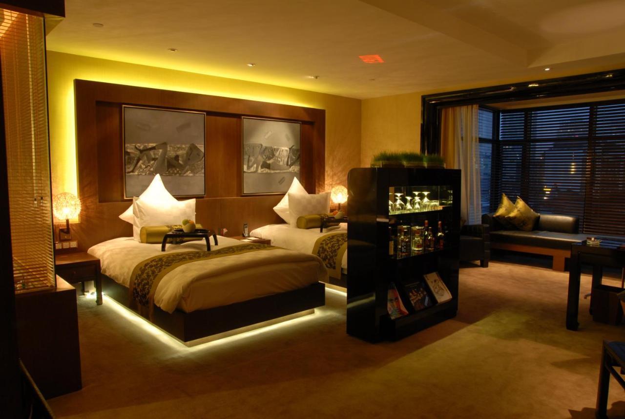 Pudi Boutique Hotel Fuxing Park Shanghai Kamer foto